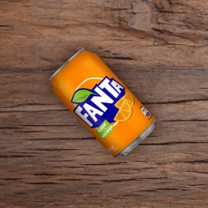 Fanta en lata